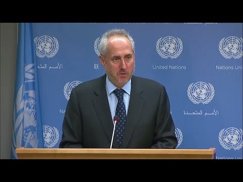 UN Chief travels to Washington DC & other topics – Daily Briefing (19 October 2017)