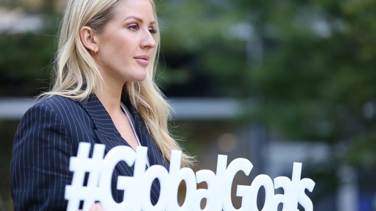 Singer Ellie Goulding stresses need for climate action