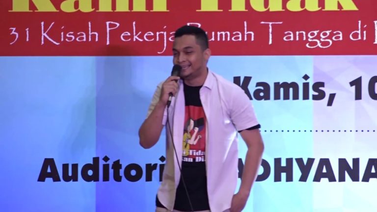 Promoting decent work for Indonesian domestic workers: Stand-up Comic …