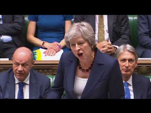 Prime Minister’s Questions: 25 October 2017
