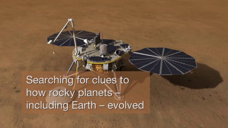 Vice President Sees Mars InSight Spacecraft in Colorado