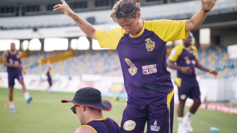 Asha De Freitas-Moseley, trainer of the Trinbago Knight Riders