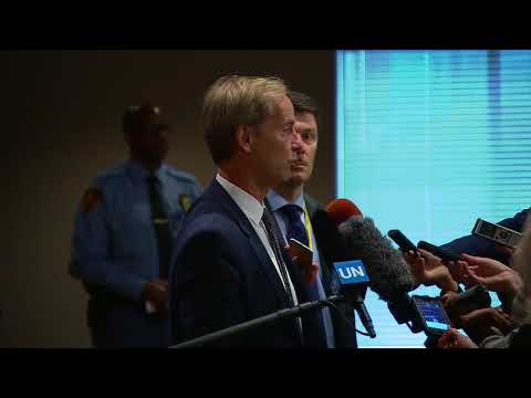 Olof Skoog (Sweden) on Syria, Iraq, and more – Media Stakeout (26 October 2017)