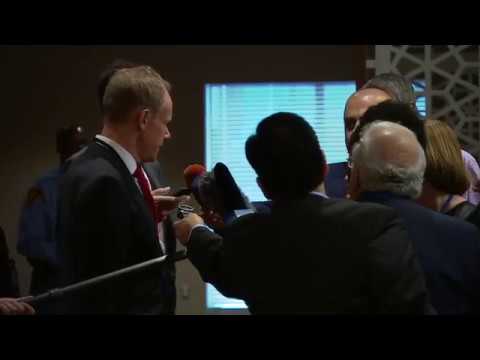 Matthew Rycroft (United Kingdom) on Syria – Media Stakeout (26 October 2017)