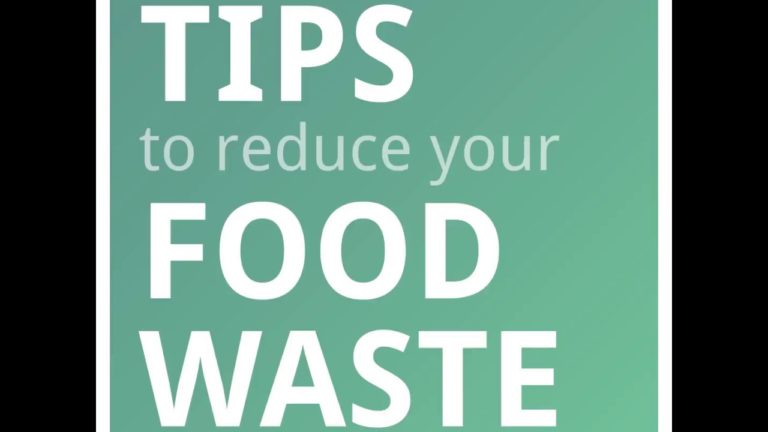 Tips to reduce food waste – 1
