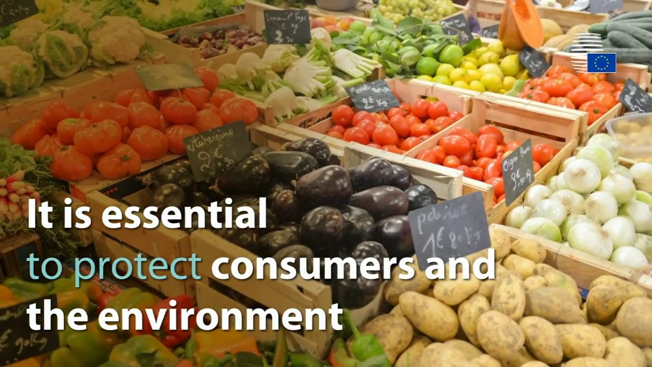 The EU encourages farmers to use pesticides with caution