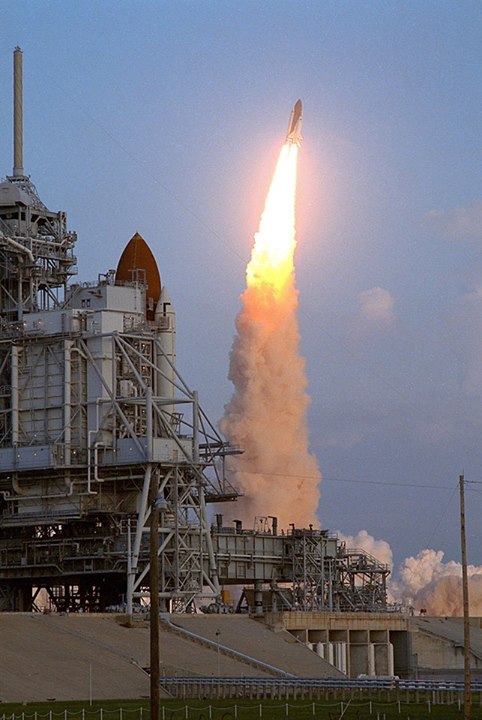 On this day: 6 October 1990, STS-41 launches from NASA’s Kennedy Space Center, c…
