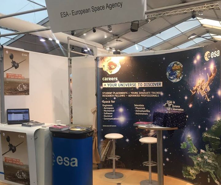 Next week ESA will be in Aalborg for the DSE Job Fair on 11-12 October, and Laus…
