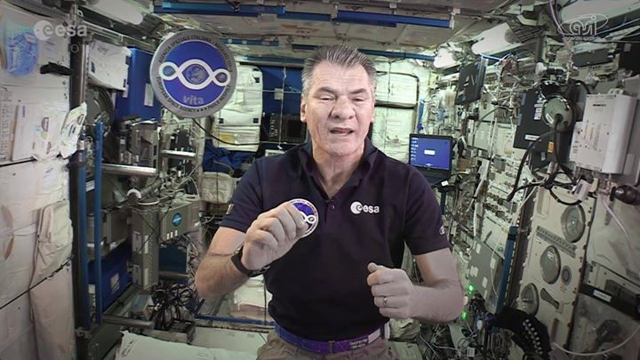 Paolo has a question for you… ;-)What’s 60 years old and has been in space? Me…