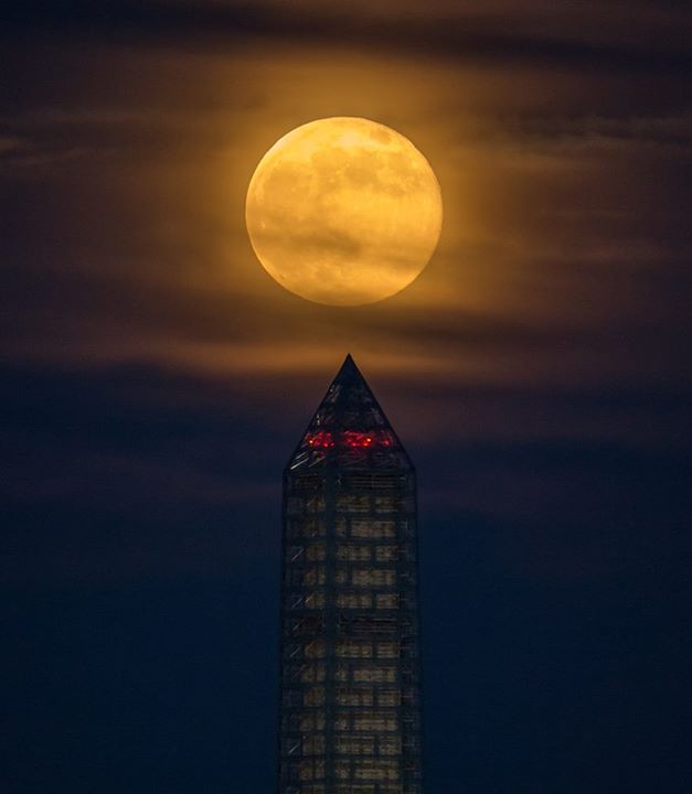 Tonight’s full Moon is also the Harvest Moon because it fall…