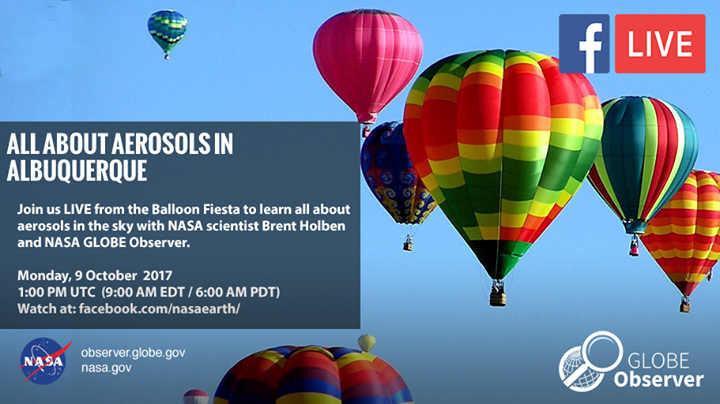 Today at 9 a.m. EDT: Learn about aerosols in the air with ou…