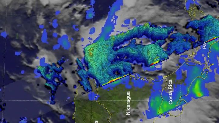 Our NASA-Earth satellites saw heavy rainfall in developing T…