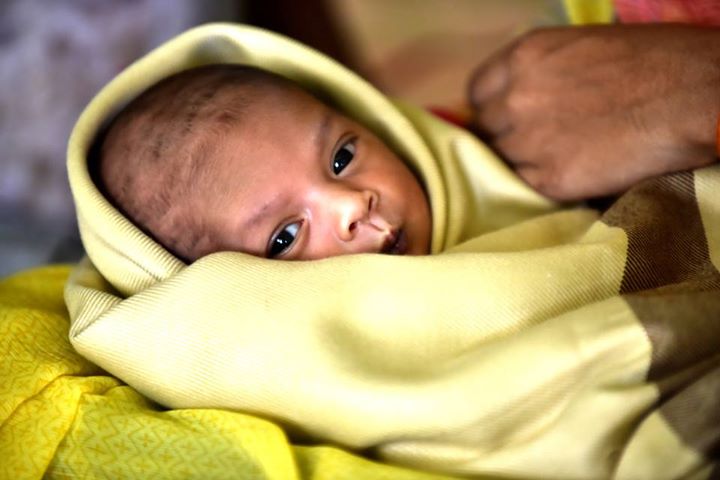 Welcome into the  baby Pranjali! UNICEF is supporting the Go…