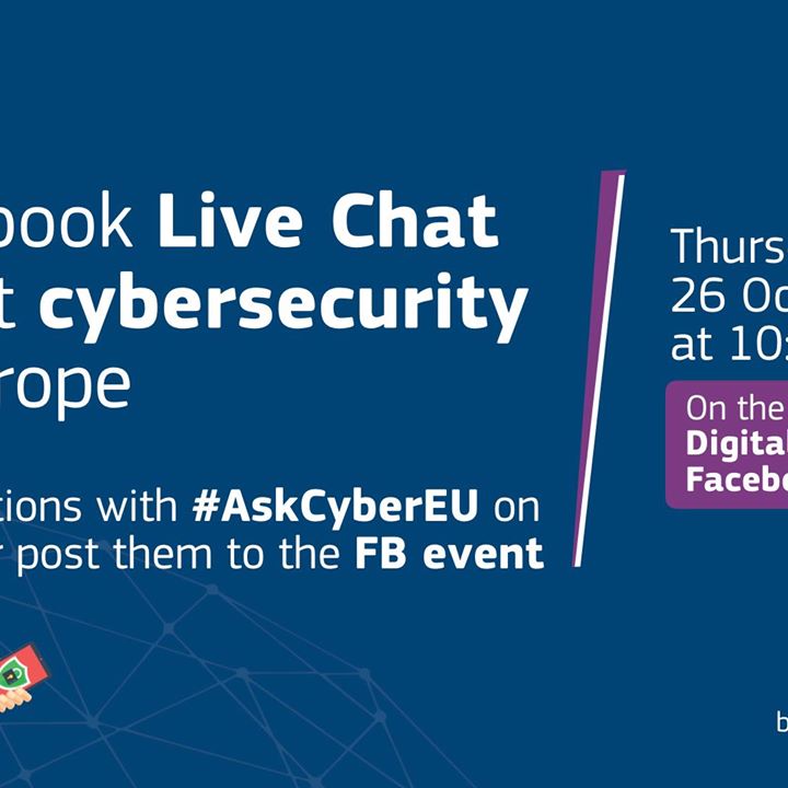 AskCyberEU: Facebook Live Chat about cybersecurity in Europe