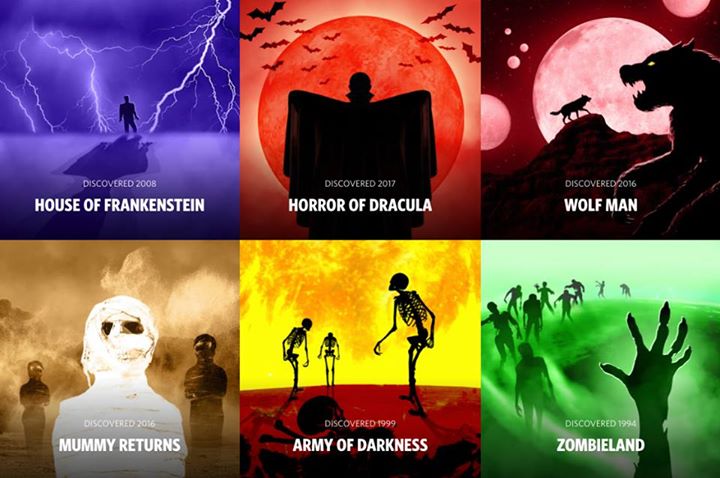 Where in the universe would ghoulish creatures like Dracula …