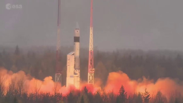 Air quality-monitoring satellite in orbit