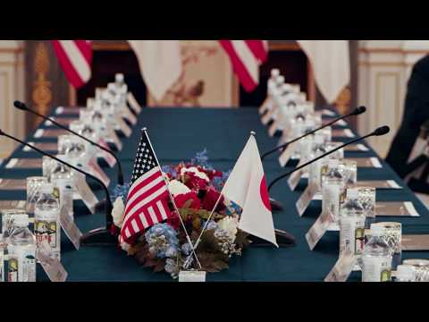 President Trump Visits Japan