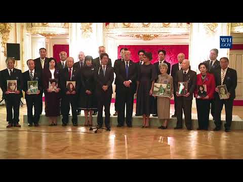 President Trump and The First Lady Participate in a Meeting with Families of North Korean Abductees