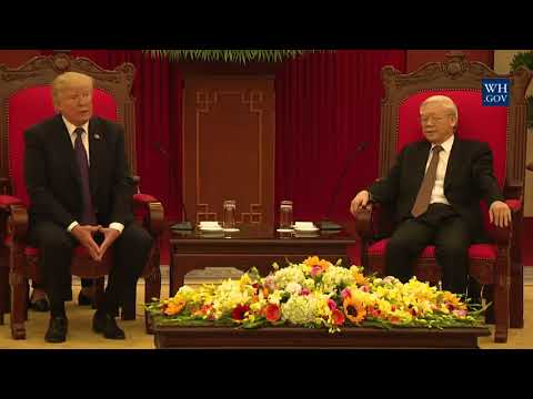 President Trump Participates in an Expanded Bilateral Meeting