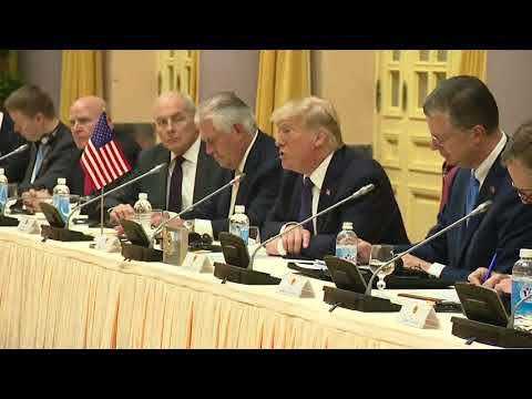 President Trump Participates in a Bilateral Meeting with President Tran Dai Quang of Vietnam