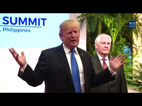President Trump Makes a Statement after the 12th East Asia Summit Plenary Session