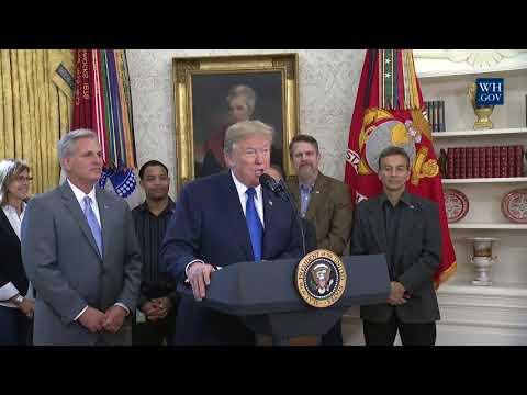 President Trump Makes a Jobs Announcement
