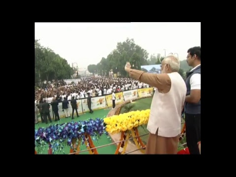 PM Modi at Run For Unity