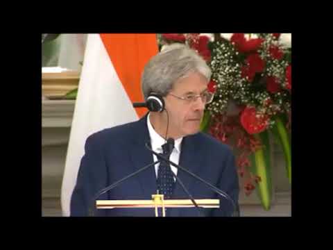 PM Modi’s Speech at Joint Press Statement with Italian PM Paolo Gentiloni