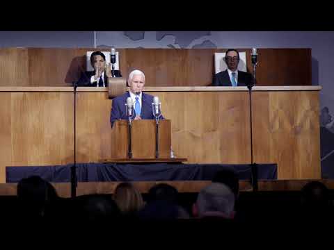 Vice President Pence Commemorates the Creation of the Jewish State