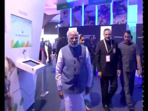 PM Visits at Food Exhibition India 2017 at New Delhi