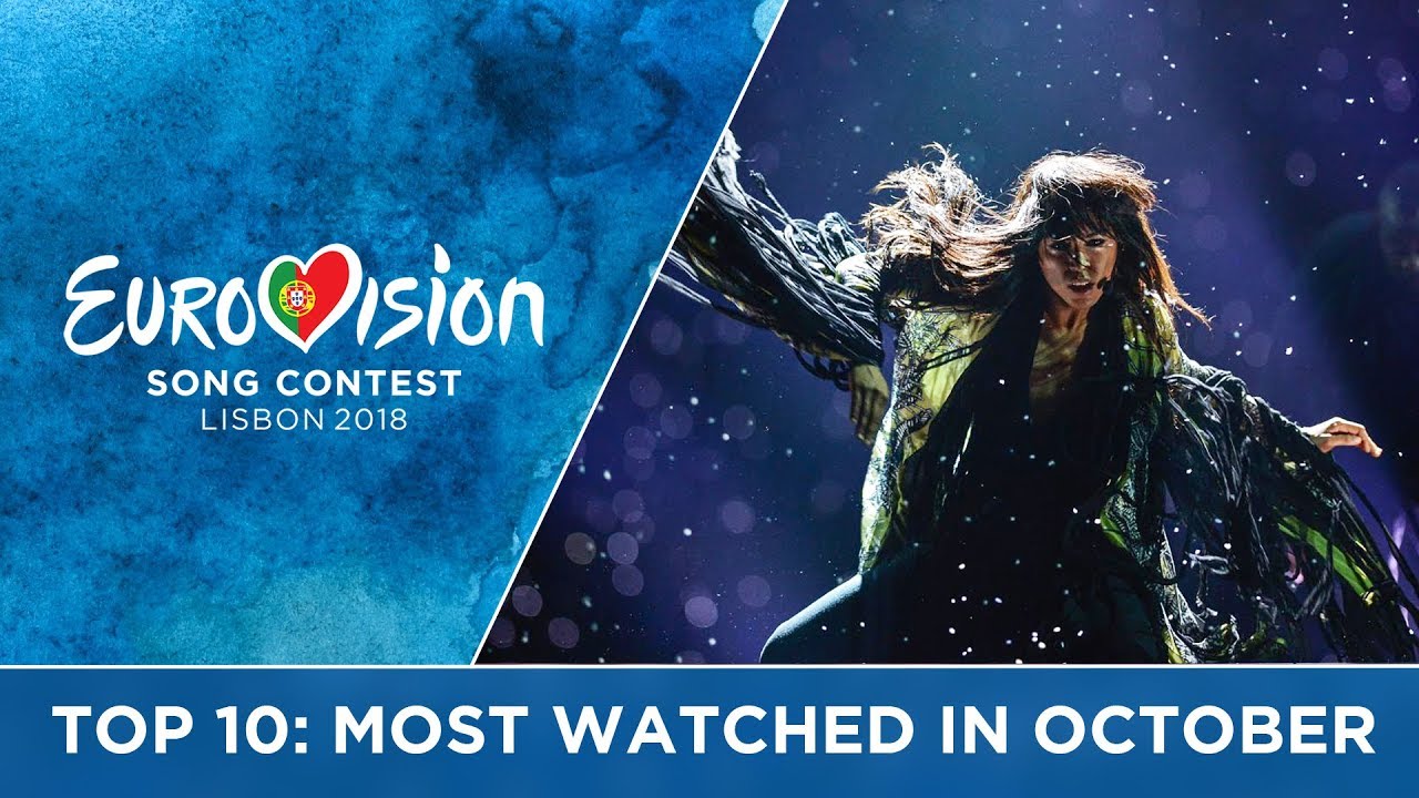 TOP 10: Most watched in October 2017 – Eurovision Song Contest