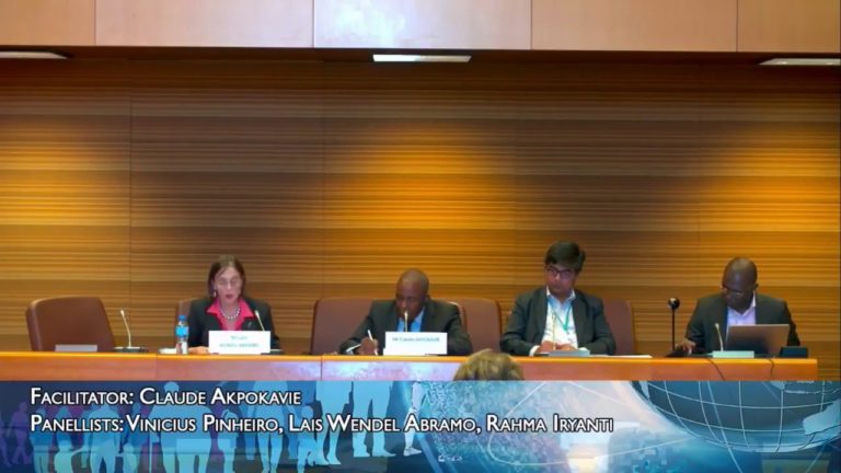 ILO/ACTRAV Symposium on the Future of Work:The Agenda 2030-A Way to Pr…
