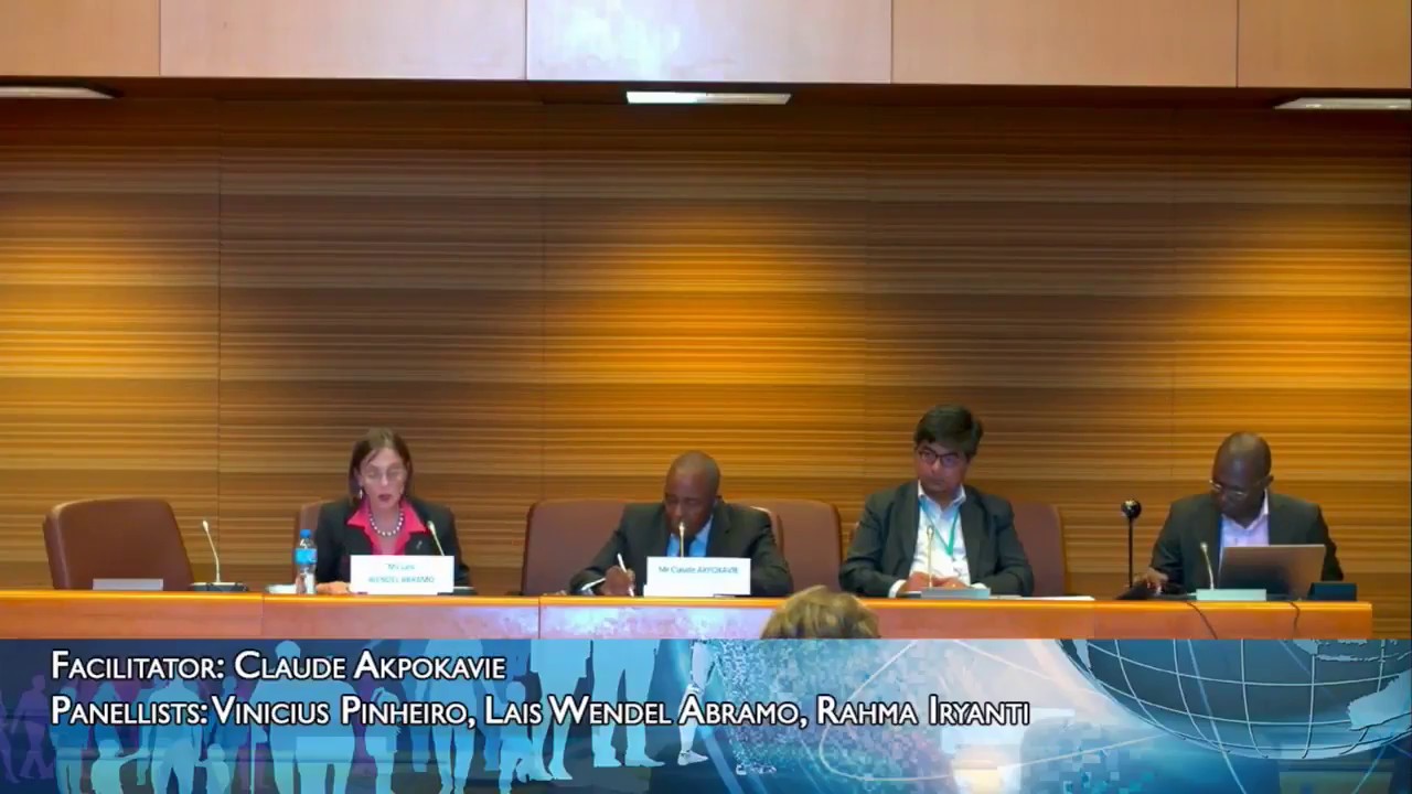 ILO/ACTRAV Symposium on the Future of Work:The Agenda 2030-A Way to Pr…