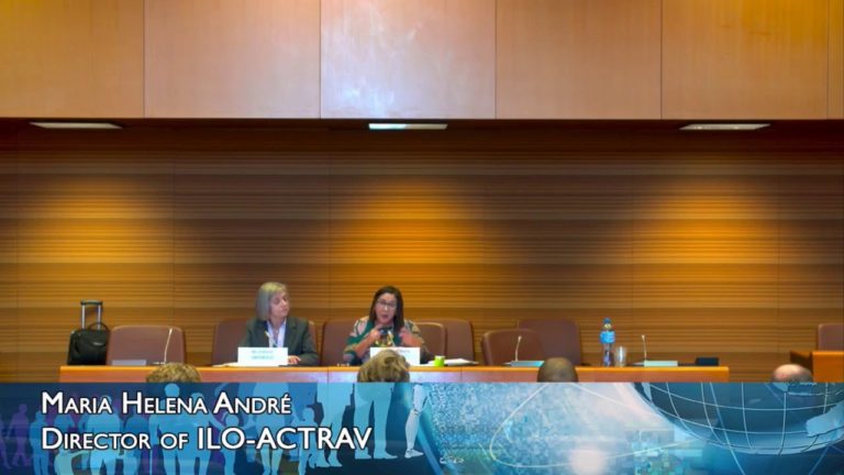 ILO/ACTRAV Symposium on the Future of Work: Opening Session