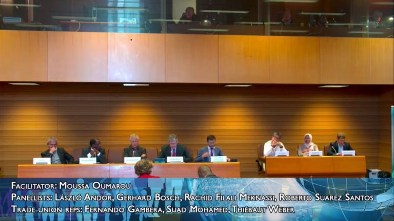 ILO/ACTRAV Symposium on the Future of Work: The Governance of Work