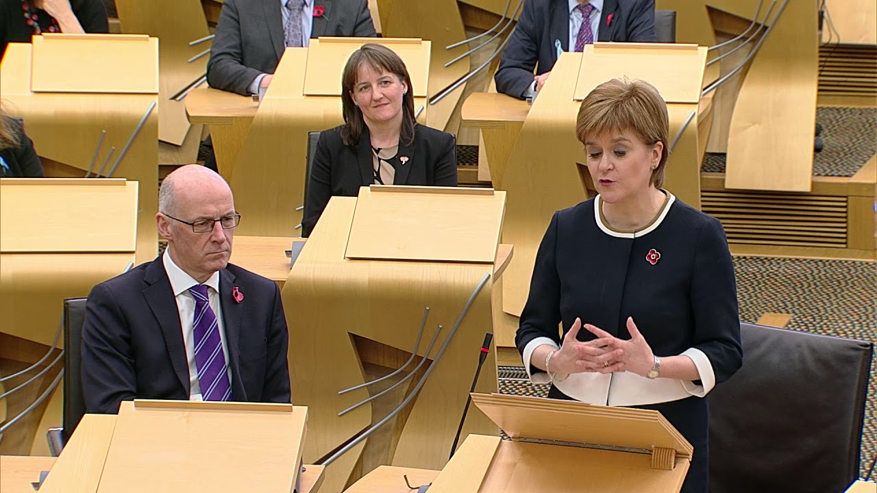 Appointment of a Junior Scottish Minister – 8 November 2017