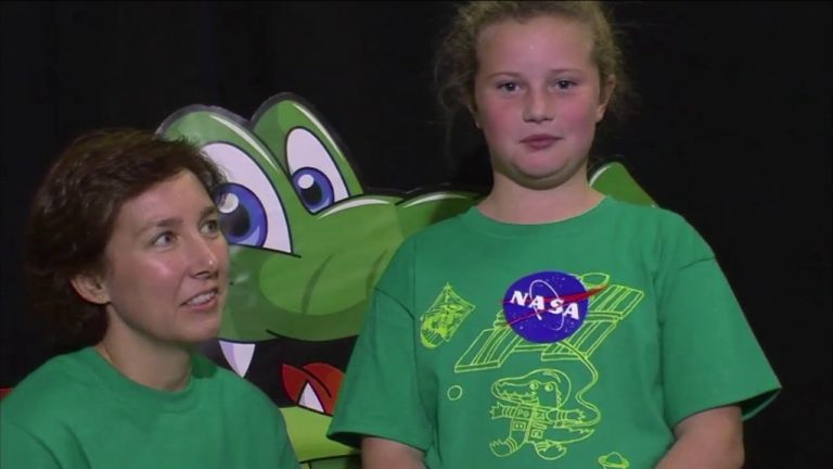 Space Station Astronauts Discuss Life in Space with Virginia Students