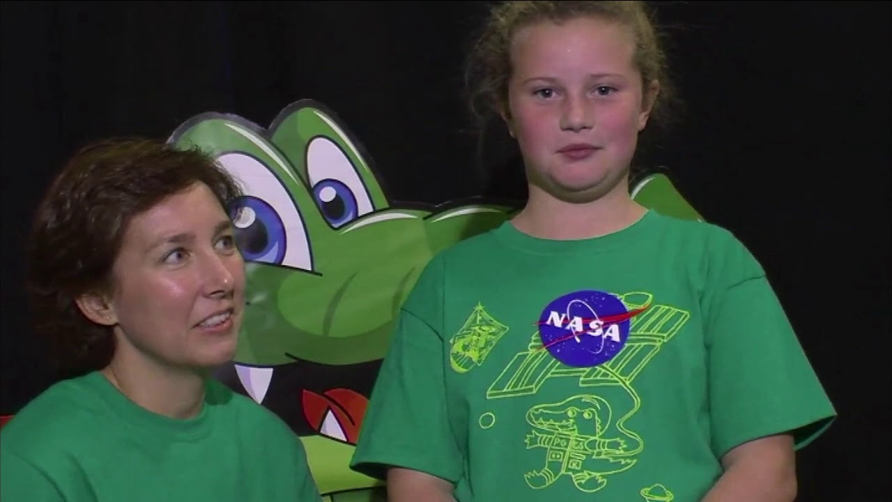 Space Station Astronauts Discuss Life in Space with Virginia Students