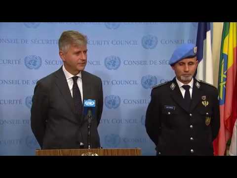 Police Role in UN Peacekeeping Operations – Media Stakeout (6 November 2017)