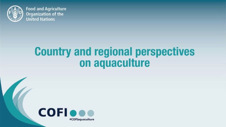 Country and regional perspectives on aquaculture