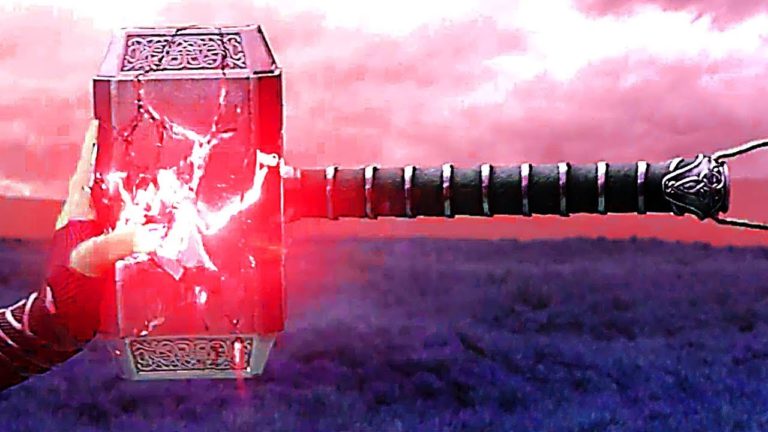 THOR’s Hammer Destruction Scene (Mjolnir)