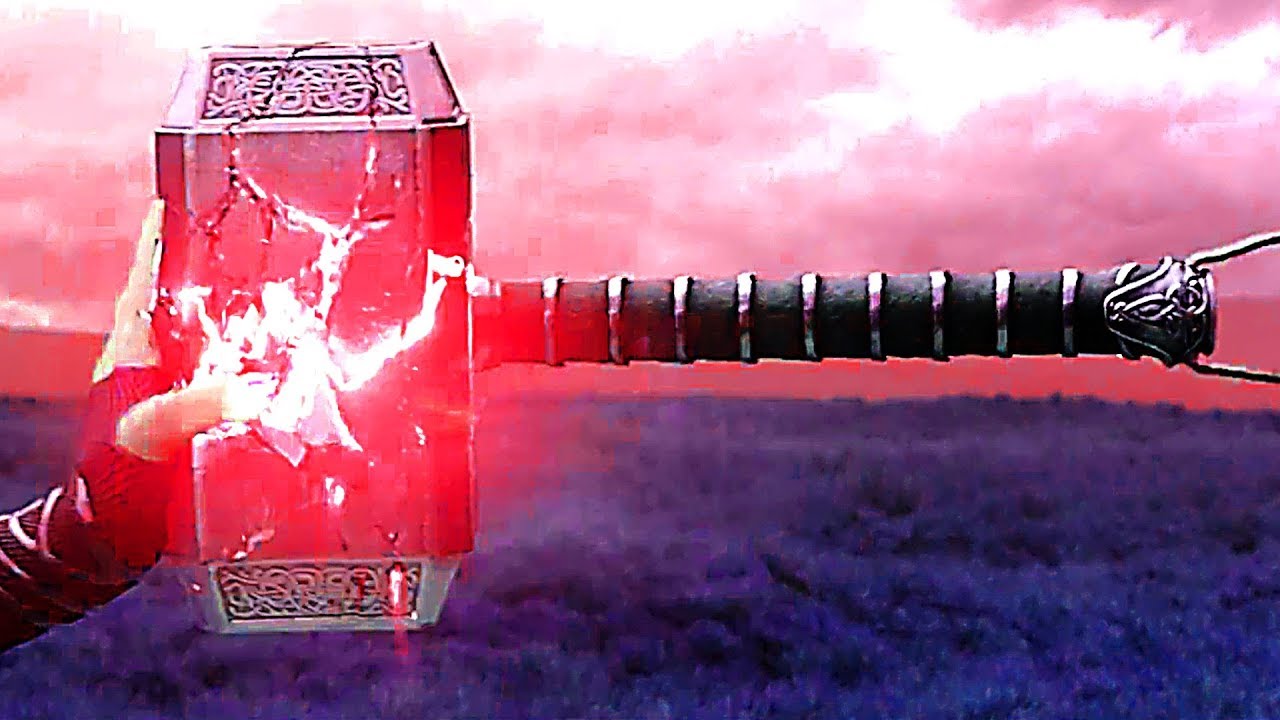 THOR’s Hammer Destruction Scene (Mjolnir)