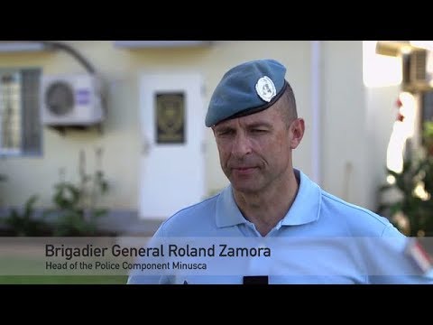 MINUSCA – UN police in UN Mission in Central African Republic