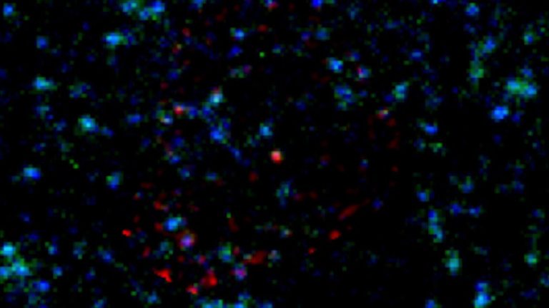 Merging galaxies in the early Universe