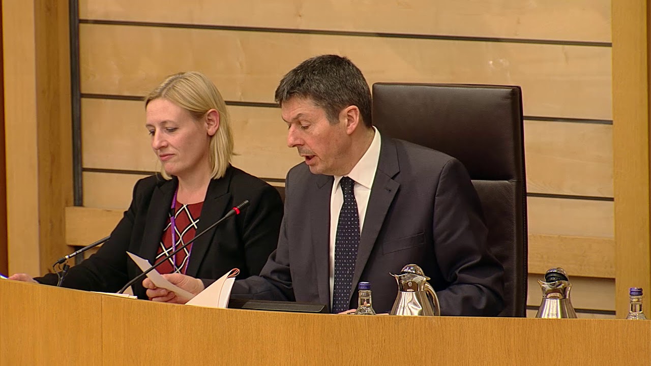 Election to the Scottish Parliamentary Corporate Body – 14 November 20…