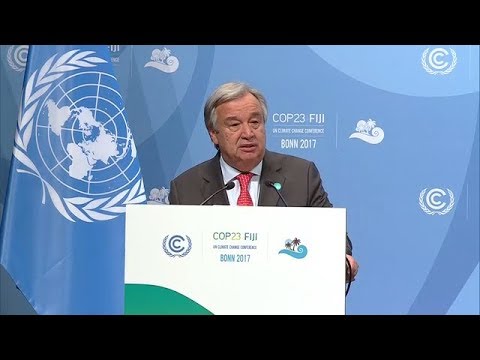 UN Secretary-General at UN Climate Change Conference – COP23