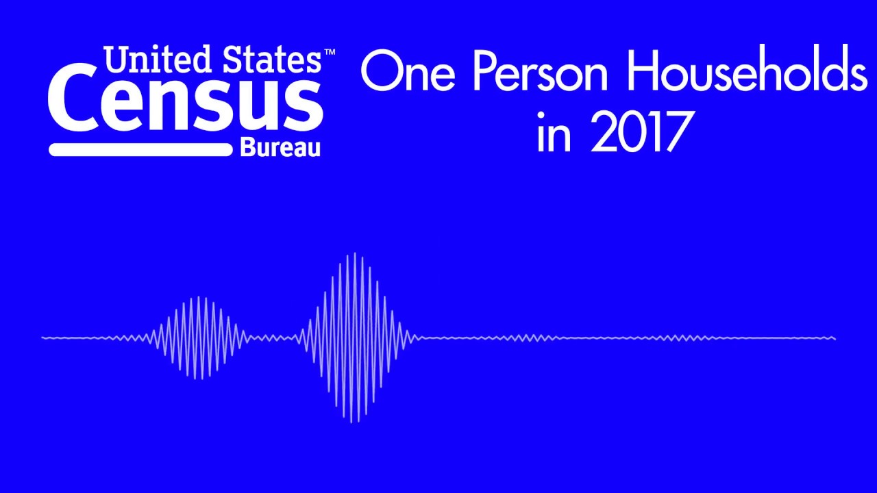 One Person Households in 2017- Waveform