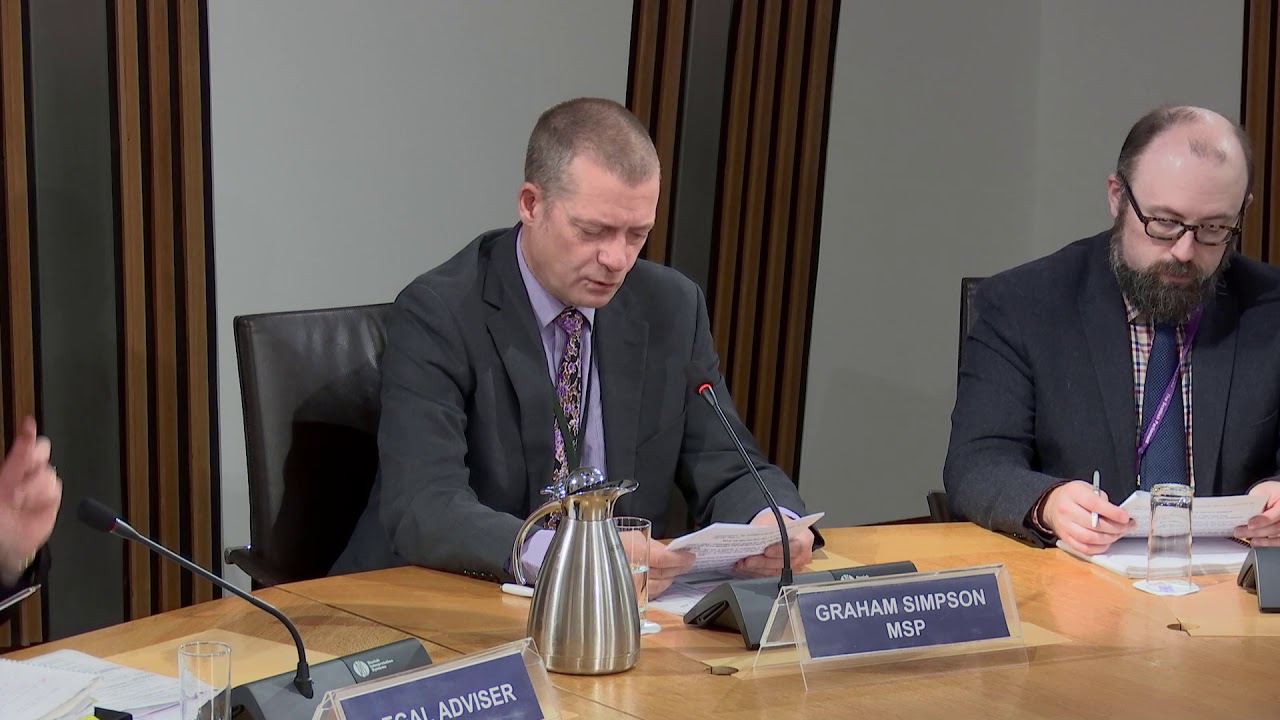 Delegated Powers and Law Reform Committee – 21 November 2017