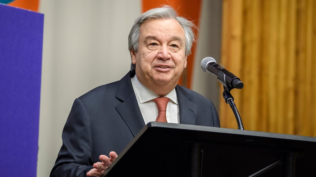 UN Chief at World Children’s Day 2017
