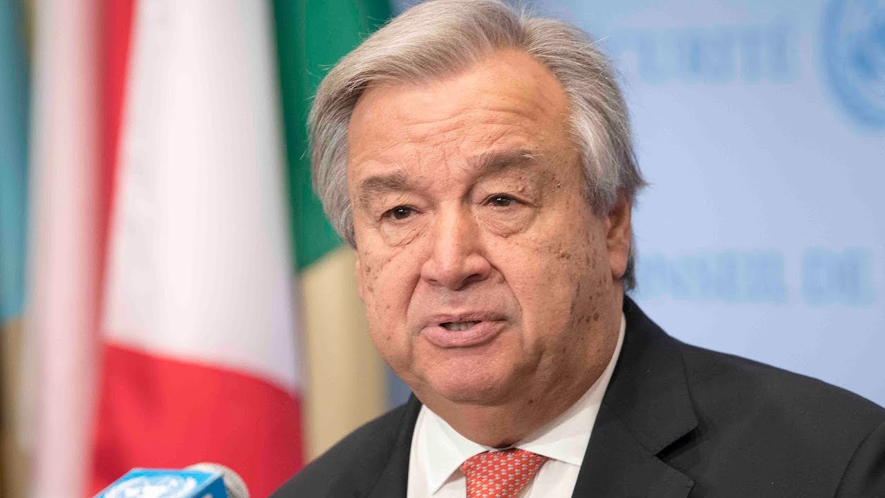 UN Secretary General on allegations of slavery in Libya